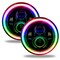 Oracle Lighting 2200 Lumens Low Beam And 3600 Lumens High Beam 7 Round Black Housing Clear Lens 5769J-332 - alternate 1